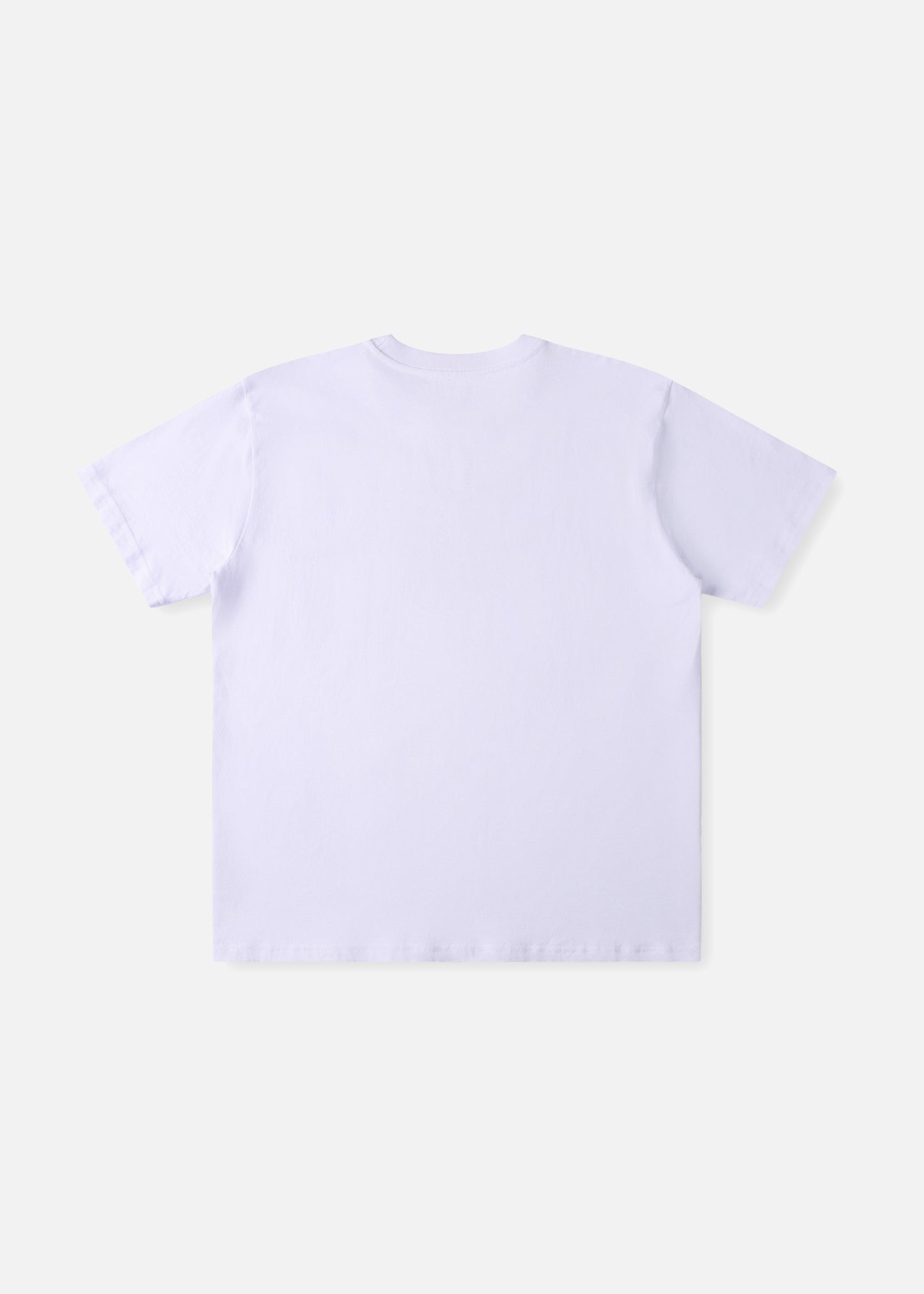 GRAF CHECK T-SHIRT : WHITE