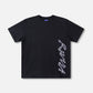 GRAF CHECK T-SHIRT : BLACK