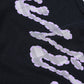GRAF CHECK T-SHIRT : BLACK