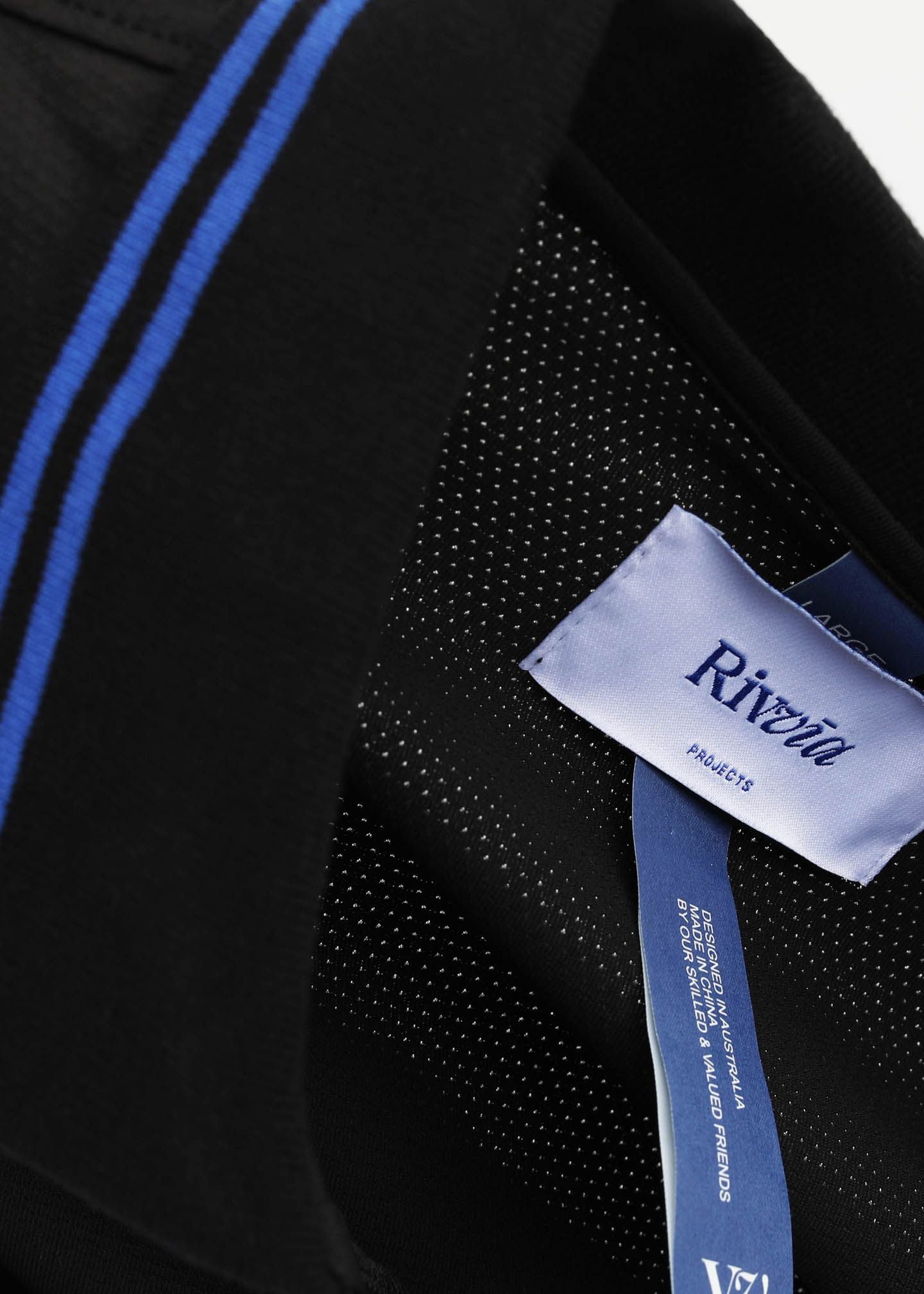 EYE ON THE BALL SS POLO : BLACK