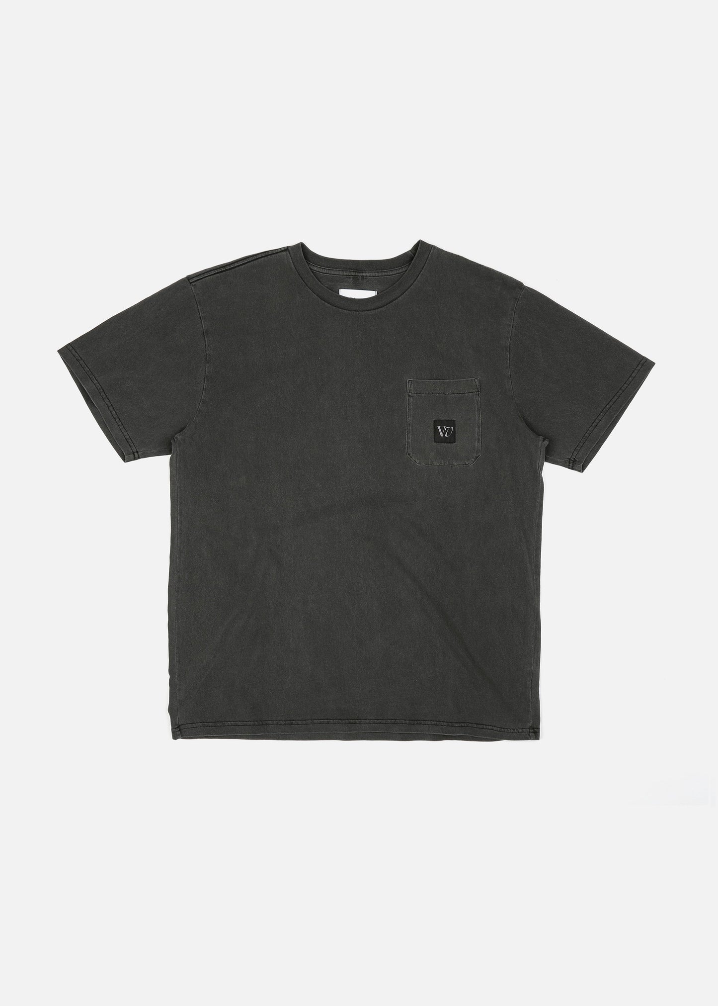 CAUSE & EFFECT T-SHIRT : WASHED BLACK
