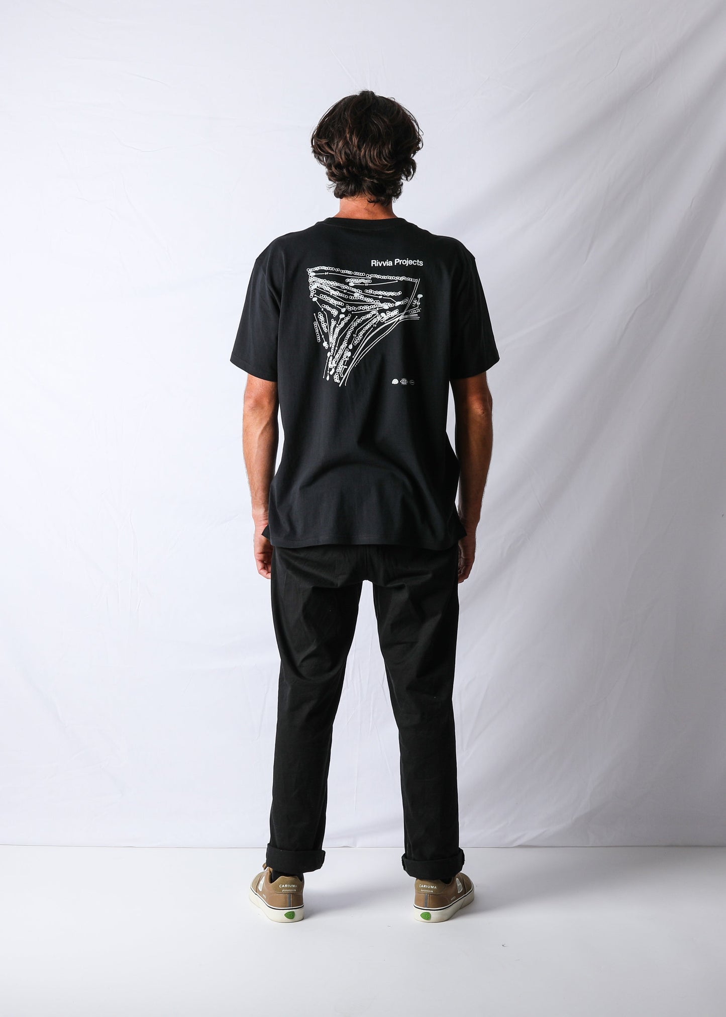 PROJECT MAPPING T-SHIRT : BLACK