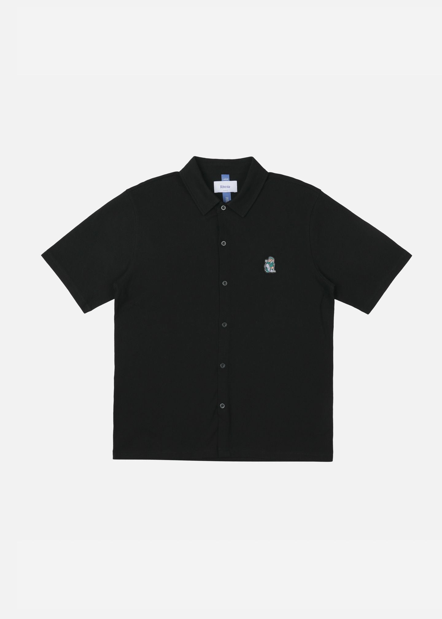 IN THE ROUGH SHIRT : BLACK – Rivvia Projects
